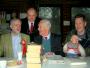 I took my three month old baby, Robin, to meet Tony Benn at the launch of Jeremy Corbyn's campaign in Islington North. I wanted a picture of Mr Benn holding the baby, but he seemed rather suspicious of that idea. As soon as the camera came out, the others gathered round to get into the photograph. 