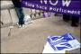 Outside the Cabinet Office, Whitehall, on the day that Gordon Brown resigns and the coalition government is announced.