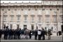 Outside the Cabinet Office, Whitehall, on the day that Gordon Brown resigns and the coalition government is announced.
