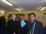 Caroline Kerswell Cllr Ahmed Hussain (both mile end east conservative  council candidates) with Zak Khan Conservative Parliamentary Candidate after the open primary win in Bethnal Green and Bow