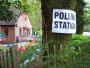 Eversley Poling Station, North East Hampshire.

Waiting to vote.