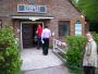 Eversley Poling Station, North East Hampshire.

The first voters