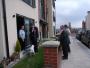 The Hon, Tristram Hunt (son of Lord Hunt of Chesterton), out campaigning on the streets of Stoke. Hunt is a historian, broadcaster and newspaper columnist and was recently selected as the Labour Party candidate for Stoke-on-Trent Central. Wednesday 14th April.