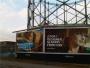 Billboard is creased and damaged on bottom right. Victoria Road, Dartford