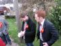 Peter Roberts (Labour PPC for North East Cambridgeshire)- on right. 14th April 2010.