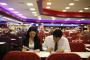 Luciana Berger and Stephen Twigg (both Labour PPC's) playing bingo at Mecca Bingo, East Prescot Road, Liverpool. Stephen and Luciana had been there to sign The Bingo Bond, a campaign to reduce the rate of tax on bingo, which is higher than other gaming sectors (including online bingo). 