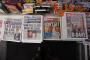 Taken on the first day of electioneering proper.  Colindale Station Newsagents.