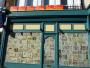 Bournemouth West, labour posters above an empty shop in Westbourne