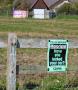 UKIP poster, seen from Worth Matravers car park, rural Dorset