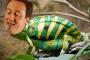 “David Cameron – David Chameleon” Created by Dick Jones, from photographs by Sebastian Niedlich and Manwiddicombe. 