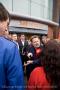 Eddie Izzard campaigning in Fallowfield, Withington, in support of the Labour PPC Lucy Powell.