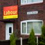 This is a small street in Manchester. The house is in the corner and display a clear preference.