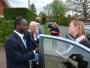 Conservative candidate, Sam Gyimah, canvassing in Warlingham, East Surrey.