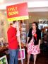 Emily Benn, Parliamentary candidate West Worthing and Shoreham by Sea in Campaign Centre. Saturday 10th April 2010.