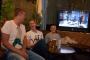 Salford lads gathered in a local pub to watch and discuss the first election debate.