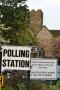 Polling day at Oxted Community Hall, East Surrey