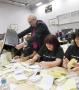 Counters worked their way through 150 ballot boxes on the night.