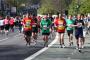 Retiring MP Richard Caborn, Sheffield Central constituency, running in the Sheffield Half Marathon.