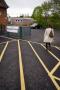 Yellow lines lead the way to the Polling Station in Ashby De La Zouch,does this constitute bias?