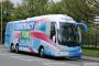 The Conservative Leader's coach rolls into Burton Road Dudley on Wednesday May 5th. Photograph by Paul C Wynn.