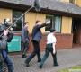 David Cameron acknowledges support from a passing motorist in Dudley Wednesday May 5th. Photograph by Paul C Wynn.