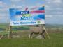 Grass-roots support, Wharfedale, Yorkshire