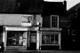 Conservative poster for STEVE BARCLAY.  on derelict shop front in Chatteris ,cambridgeshire.