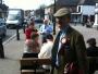 Charles Bennett, UKIP Parliamentary Candidate for North Wiltshire campaigning in Wootton Bassett on Friday 9th April 2010. Bennett is a former British Army Officer and ex-Police Inspector (in Zimbabwe).