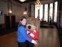 Conservative candidate for the Doncaster North constituency, Sophie Brodie, takes to the dance floor with Doncaster Rovers' mascot Donny Dog during an event called Rock the Vote at the Earl of Doncaster hotel. Brodie had organised the event to try and raise voter participation, particularly amongst youth, in the upcoming election. Sunday 18th April 2010.