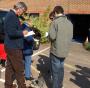 Dan, a first time voter at Thomas Lord Audley School School, Colchester.