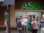 Local Liberal Democrats, joined by Paddy Ashdown, campaigning outside ASDA in Pershore, Worcestershire, 30 April 2010. 