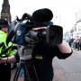 Gordon Brown on his visit to Tynemouth during the election campaign. 