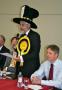 Monster Looney party sets out his manifesto at hustings meeting in Oxted Community Hall for East Surrey constituency